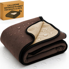 Callarome manta impermeable para dormitorio protege la cama de derrames