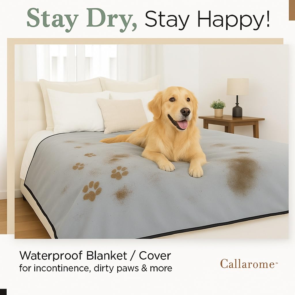 Callarome manta impermeable suave para sofá y sala.