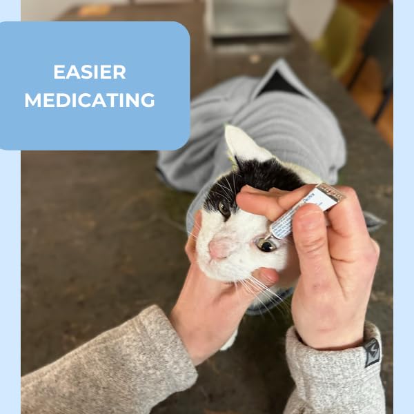 Calm & Cozy Cat Wrap cuenta con video tutoriales para su uso en casa.