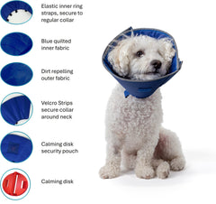 Collar Calm Paws, ajuste con velcro, fijación rápida y precisa para un ajuste seguro