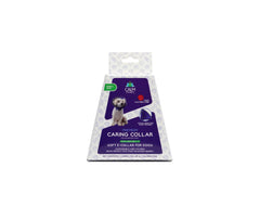 Collar Calm Paws con disco calmante, facilita relajación durante el uso