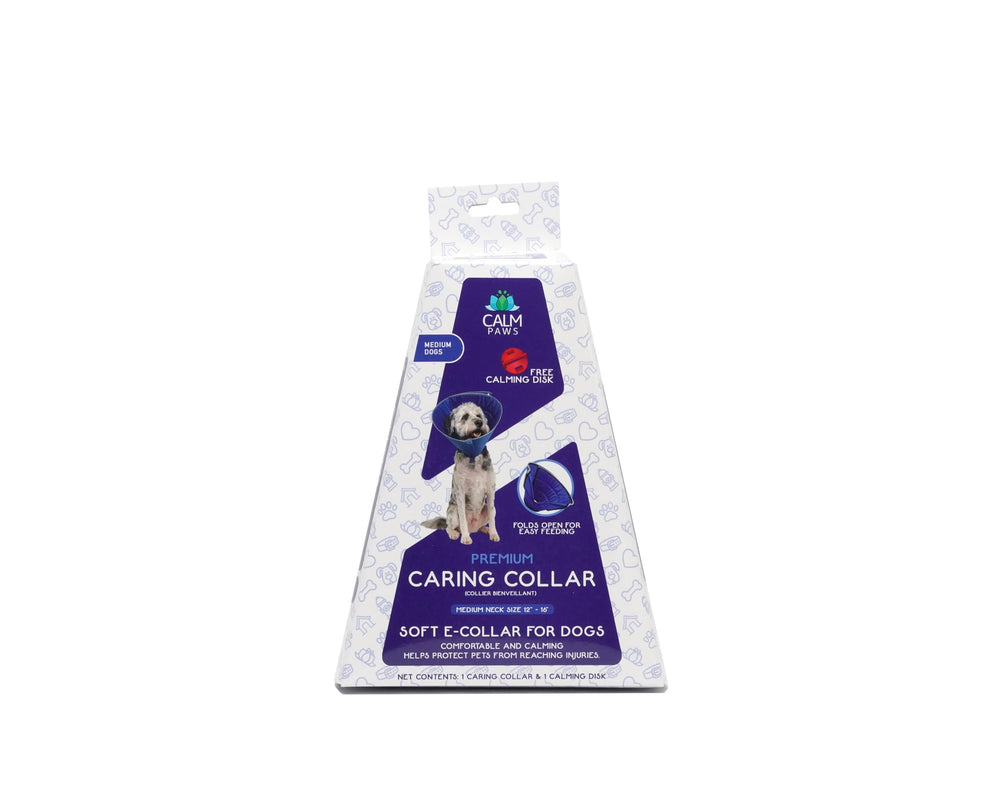 Calm Paws Collar, ajuste rápido para un calce cómodo en talla media.
