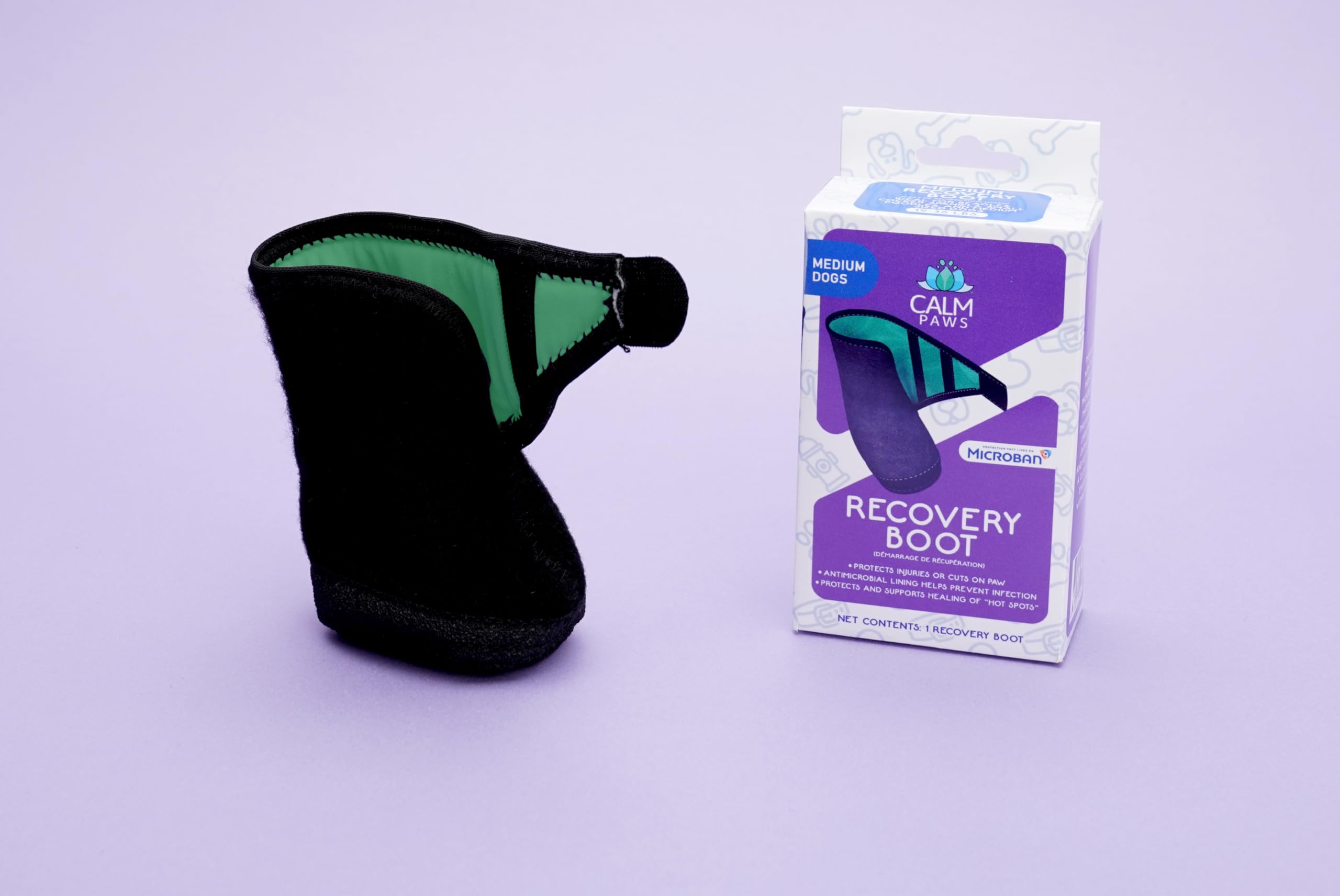 Calm Paws Exterior transpirable ofrece protección adicional.