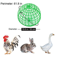 CalorMixs dimensiones jaula-50cm: tamaño adecuado para aves y conejos