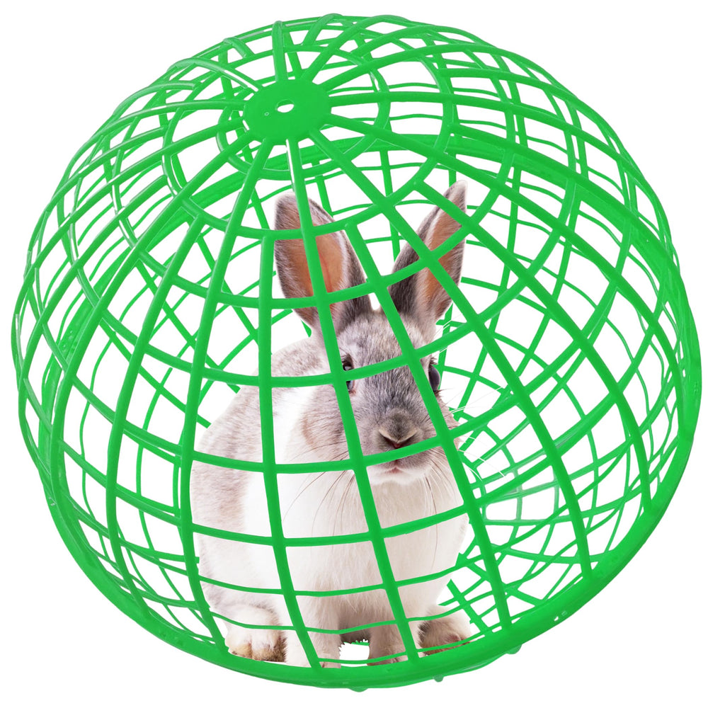 CalorMixs jaula esferica diseño hemisferico: fácil de armar para animales pequeños