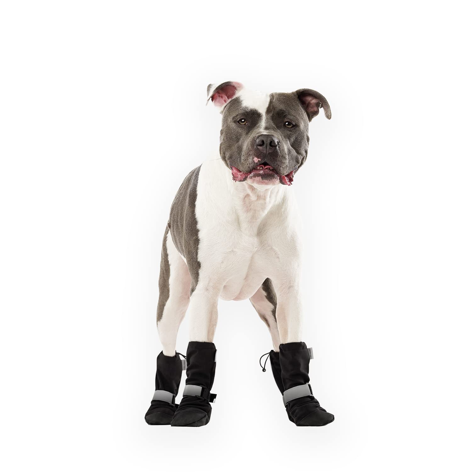 Canada Pooch botas de invierno, vista lateral, protección contra la nieve y la lluvia.