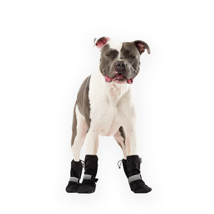 Canada Pooch botas de invierno, vista lateral, protección contra la nieve y la lluvia.