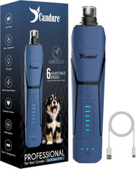 Candure cortauñas para perros con seis velocidades para recorte preciso.