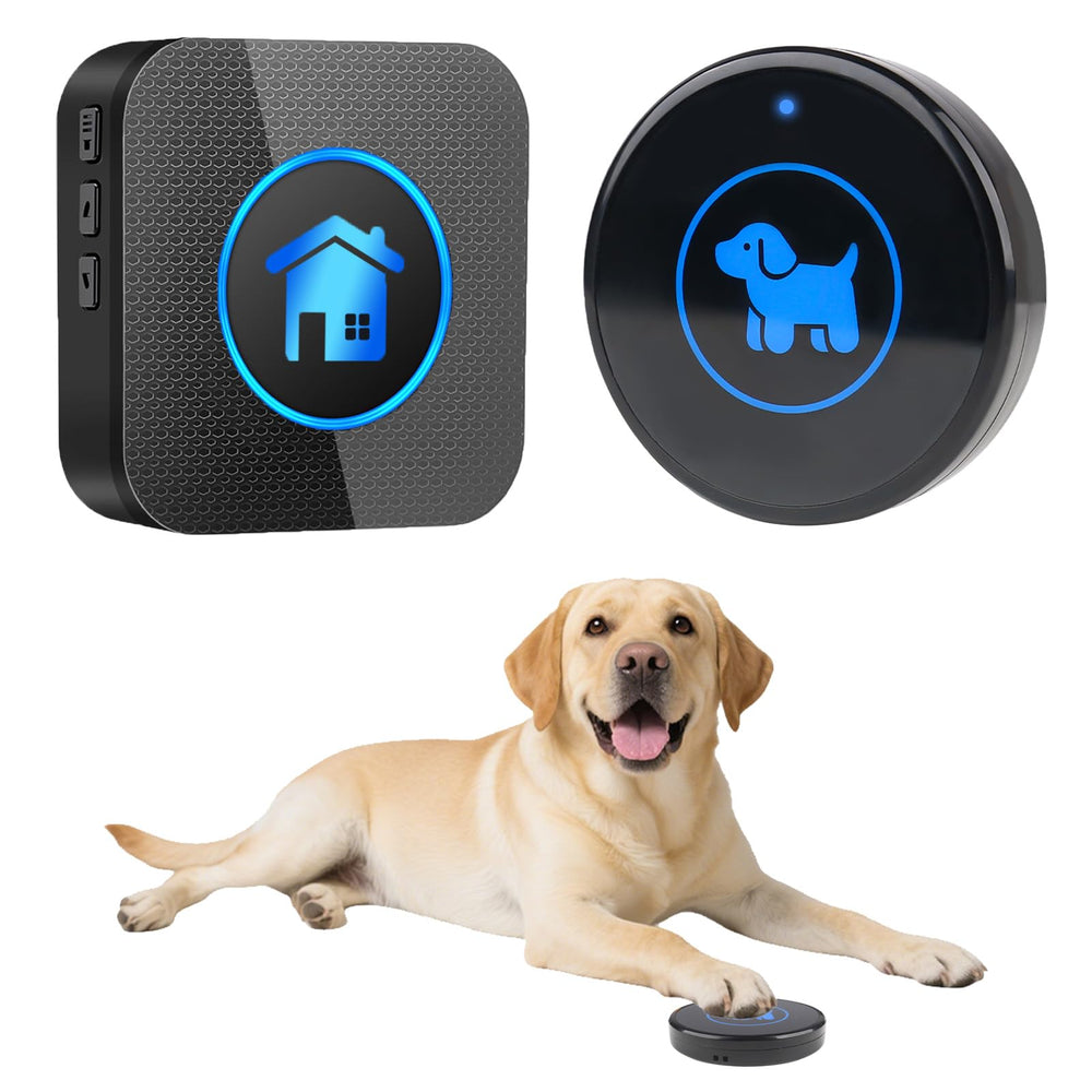 Cangecit campana para perro de alta sensibilidad para señales rápidas fuera de casa.