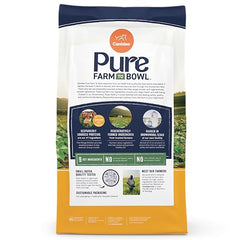 Canidae Pure destaca garbanzos como fibra natural para perros senior.