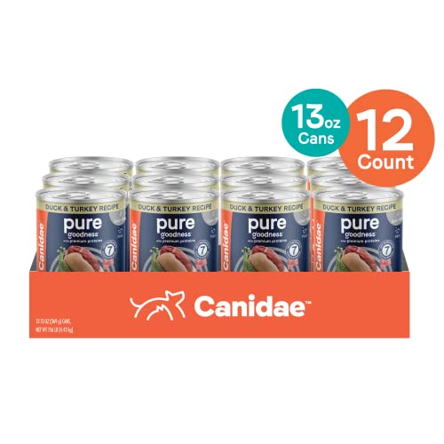 Canidae Pure ingredientes limitados, fórmula simple para perros sensibles.