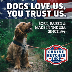 Canine Butcher Shop: paquete de 12 cuellos de pato para perros.
