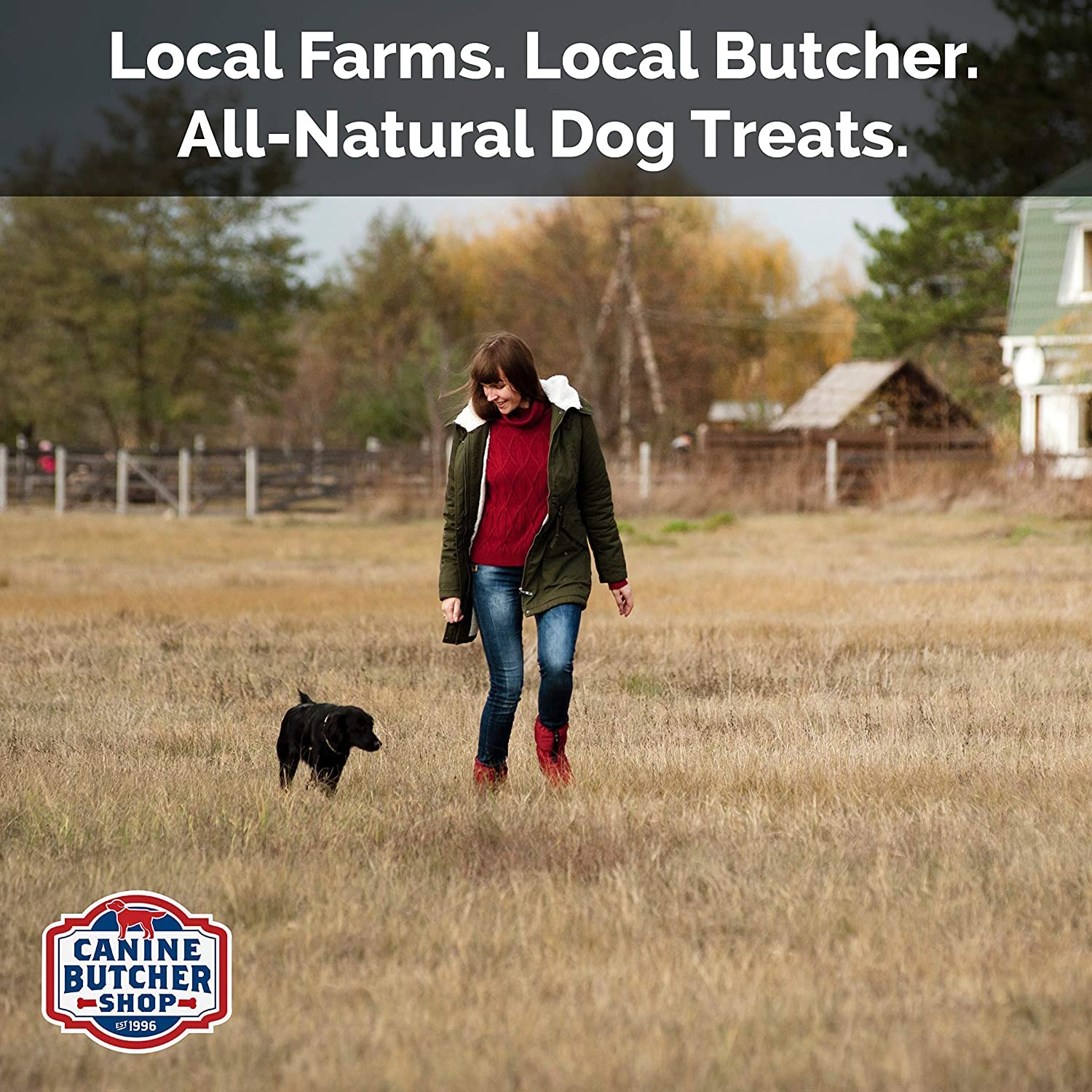 Canine Butcher Shop: pies de pollo para perros, glucosamina natural para movilidad.