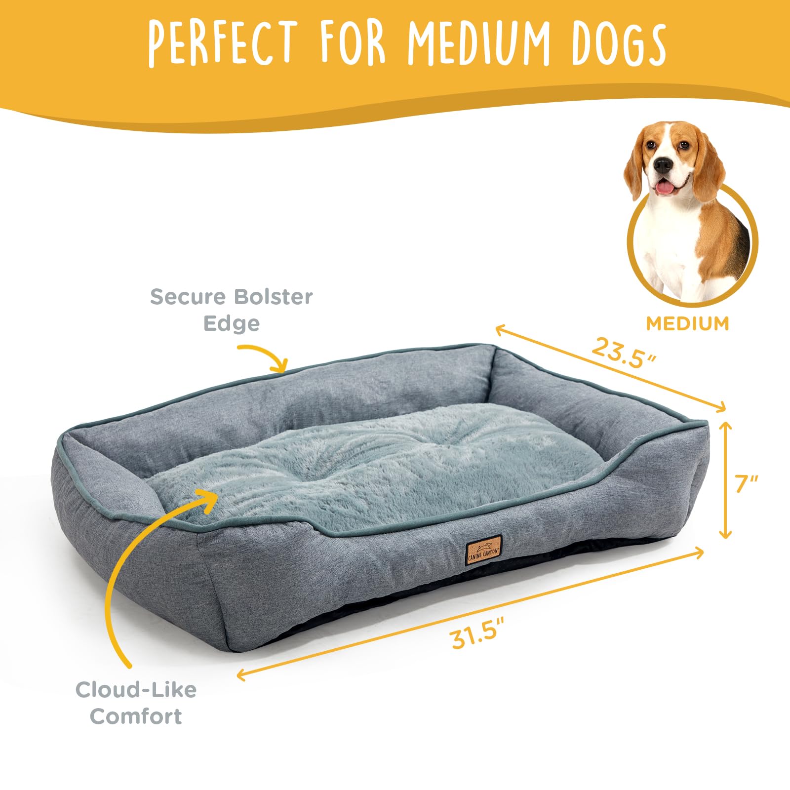 CANINE CANYON base-antideslizante para mayor seguridad al subir.