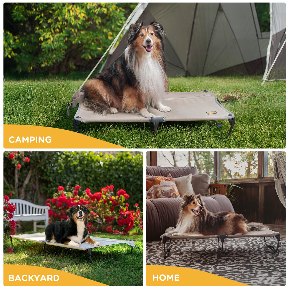 CANINE CANYON Daisy Cot uso versátil en casa y camping