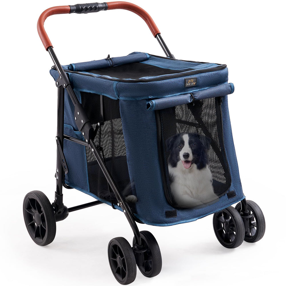Canine Canyon Scout con ruedas delanteras de 360° para maniobras suaves