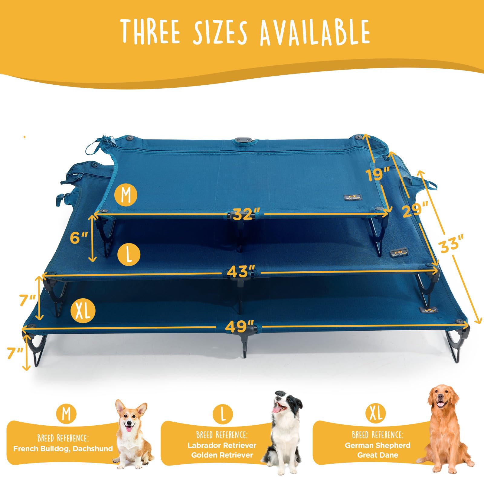 CANINE CANYON superficie elástica y resistente para mayor comodidad