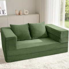 Cansunna cama humano-perro gigante en chaise longue para relajarse.