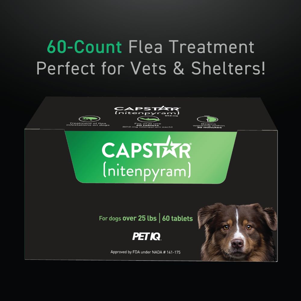 Capstar: uso oral sin receta, conveniente para dueños.