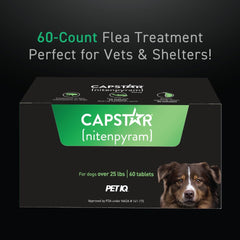 Capstar: uso oral sin receta, conveniente para dueños.