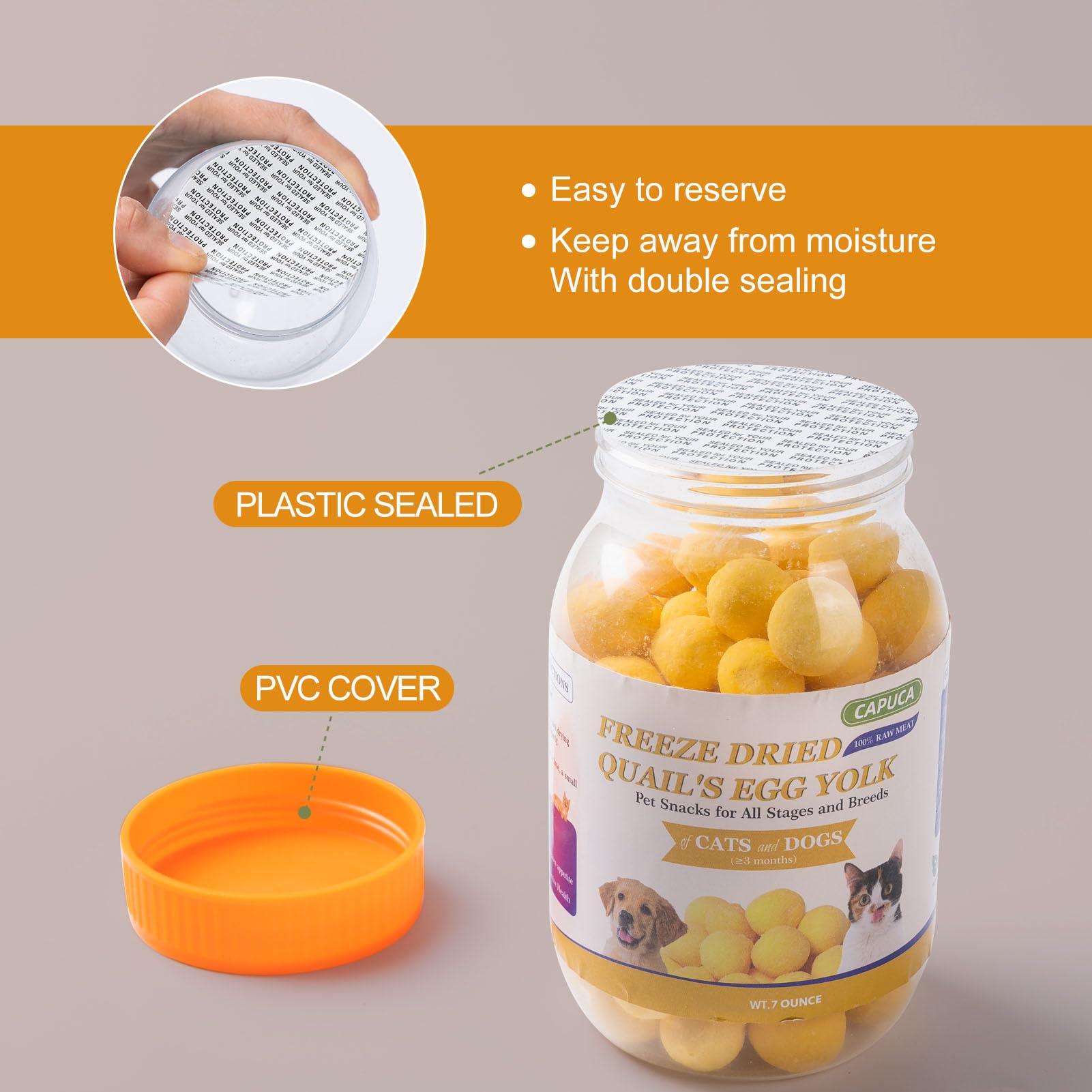 Capuca envase 200 g codorniz: porciones listas para servir en cualquier momento.