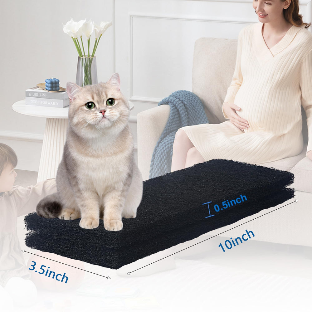 caqeaus filtros carbono para Litter-Robot 3, absorción de olores más eficiente.