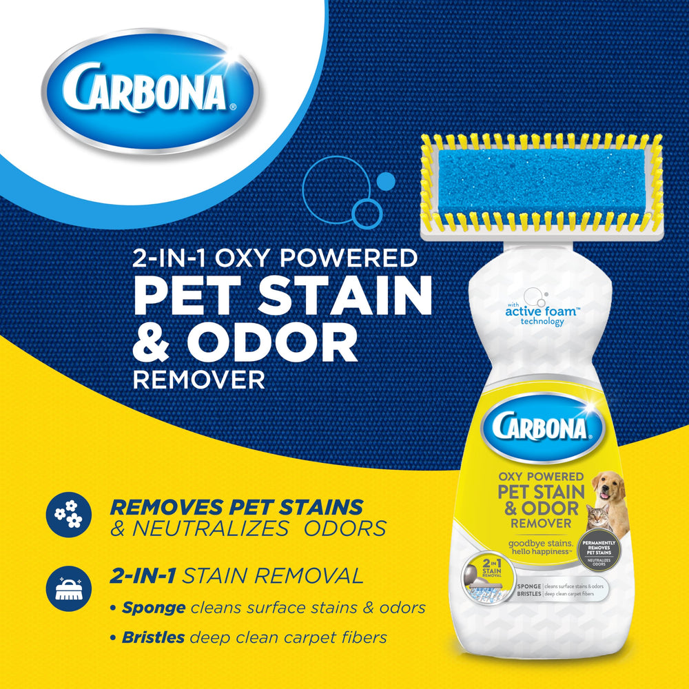 Carbona aplicador doble para manchas y olores en alfombras