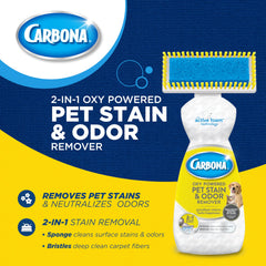 Carbona aplicador doble para manchas y olores en alfombras