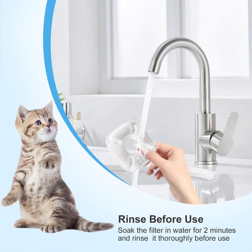 Carcent conjunto de filtros para fuentes felinas instalación sencilla