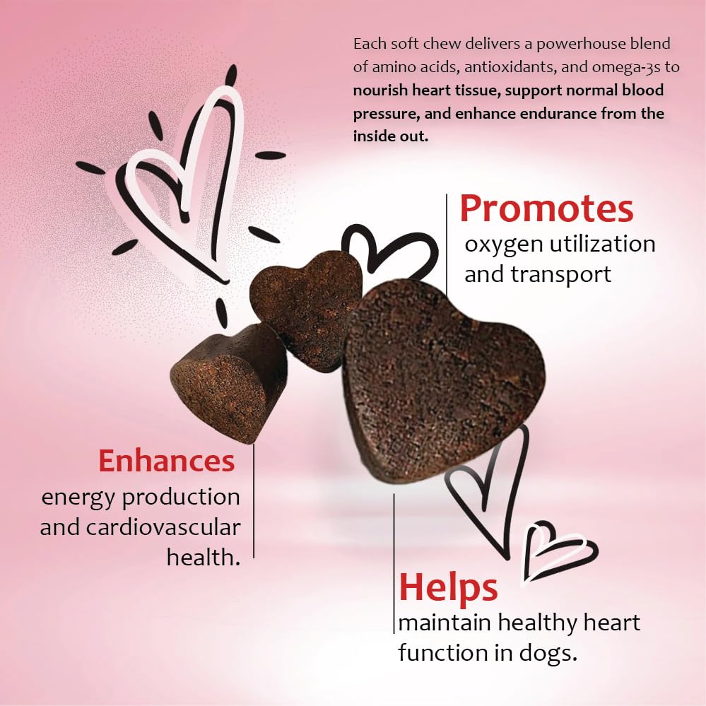 Cardiomax Coenzima Q10 para salud cardíaca de perros