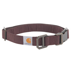 Collar Carhartt para perro con lona gruesa y ajuste seguro para paseos.