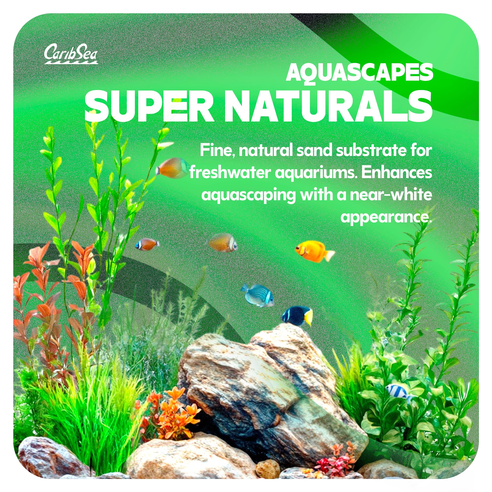 Carib Sea sustrato luna para discus, mejora color y profundidad