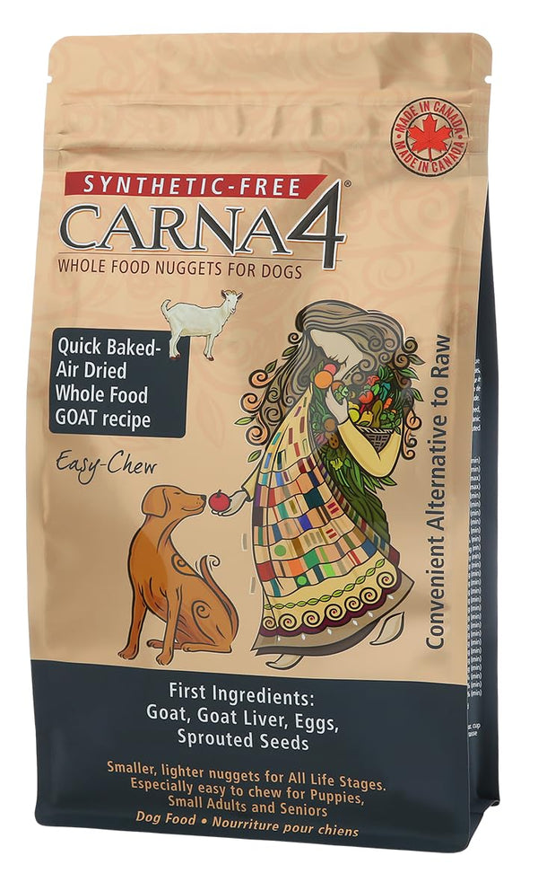 CARNA4 Cabra: Nuggets suaves para perros; apoyo a dientes sensibles