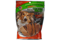 Carolina Prime Pet filete de pechuga de pollo y batata dulce, snack natural para perros