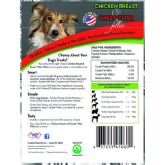 Carolina Prime Pet jerky de pechuga y batata, ideal para premiar durante el entrenamiento