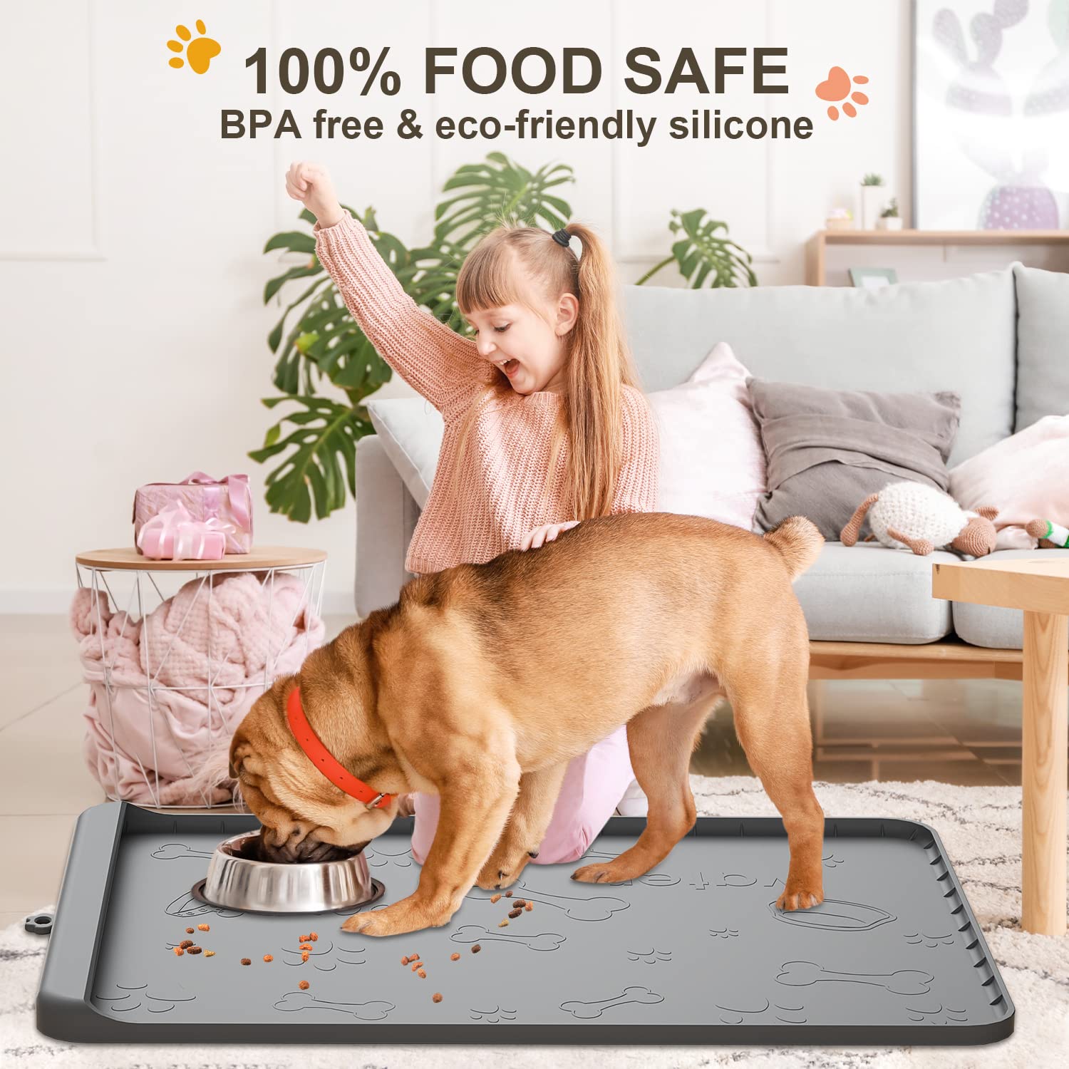 Carry360 superficie impermeable, fácil de guardar y limpiar.