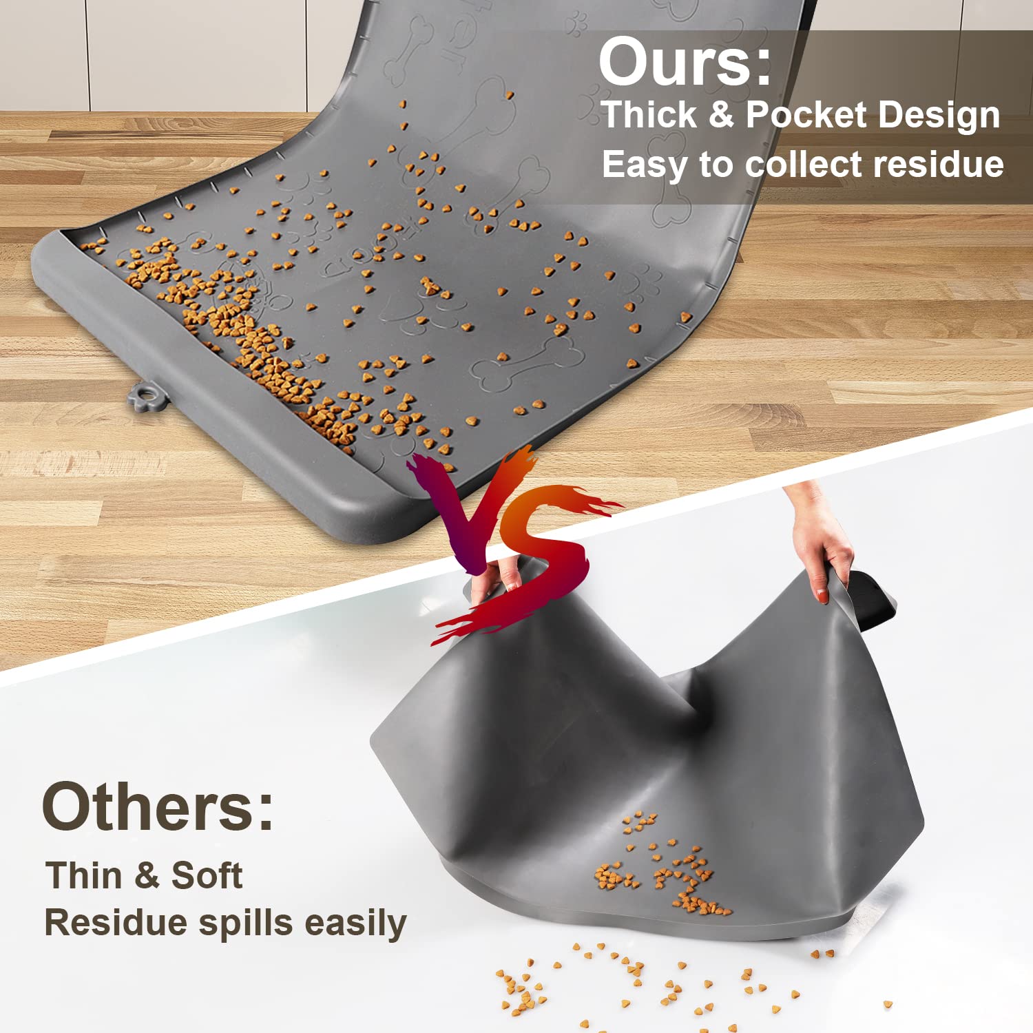 Carry360 silicona de grado alimentario, resistente y segura para mascotas.