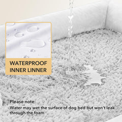 Casa Paw cama ortopédica funda lavable para limpieza rápida y sencilla.