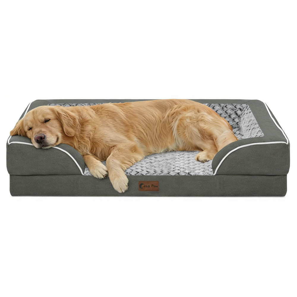 Casa Paw cama ortopédica gel-memoria para perros XXL ofrece soporte cómodo