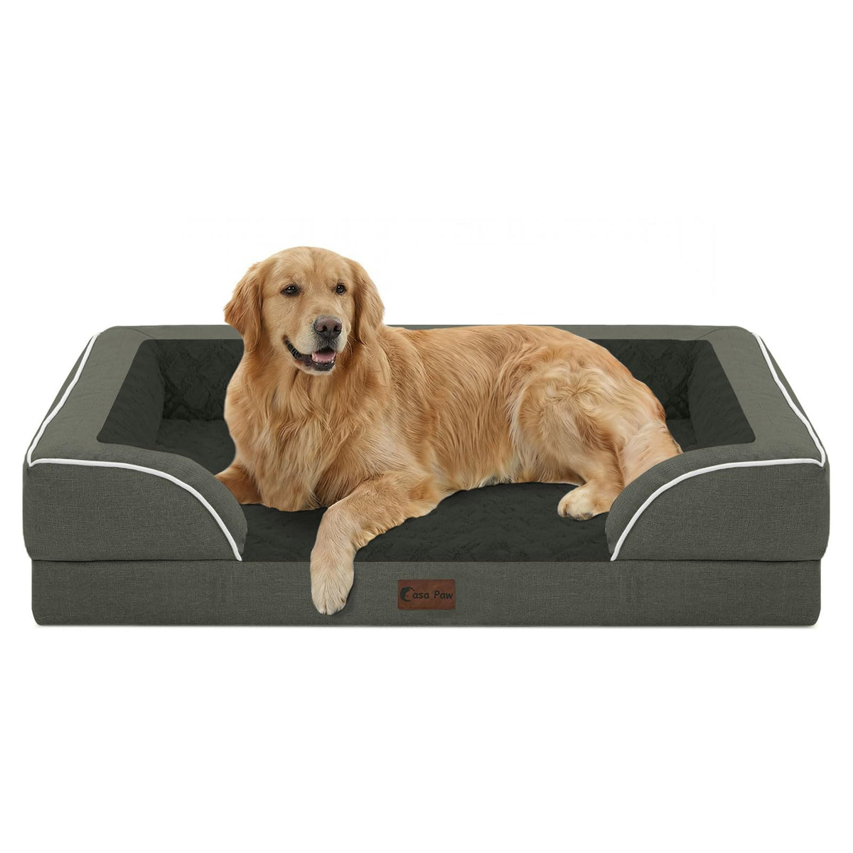 Casa Paw cama ortopédica XL con doble soporte para mayor comodidad nocturna