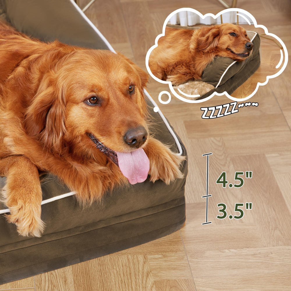 Casa Paw cama Orté pedica XXL con espuma Certipur-US para durabilidad