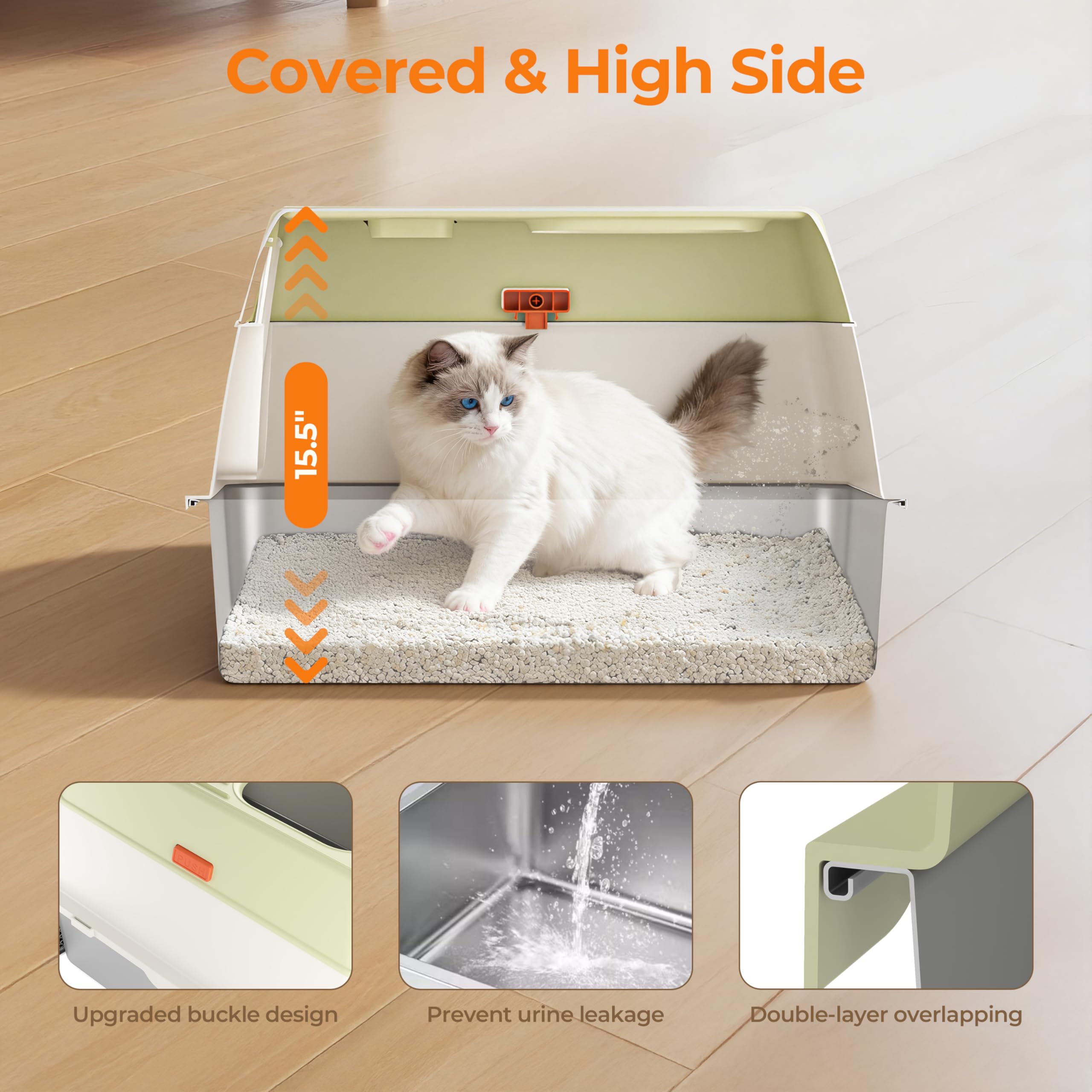 CasaNest XXL, base de acero inoxidable para durabilidad
