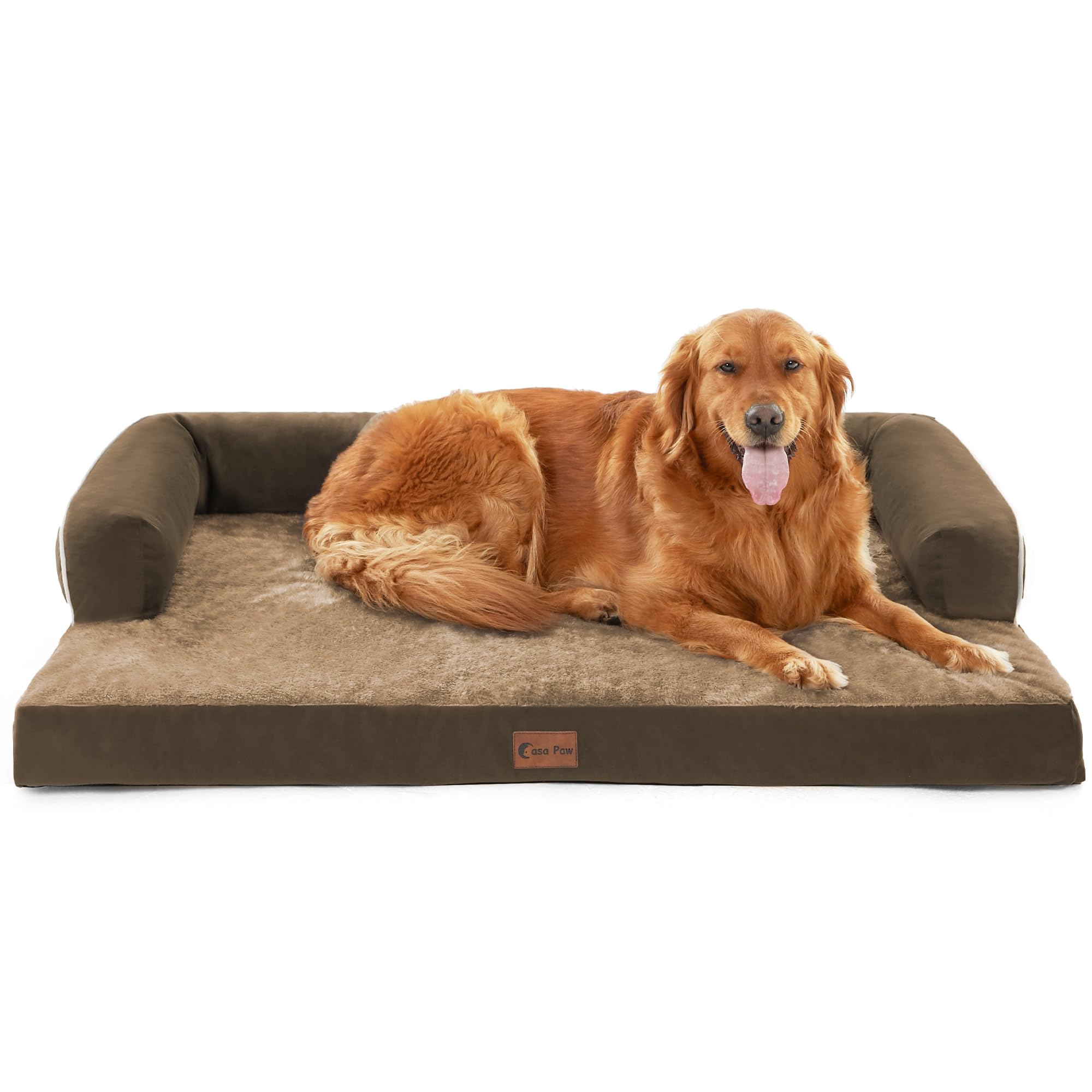 Casa Paw cama ortopédica extra grande impermeable mantiene la espuma seca