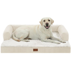 Cama ortopédica Casa Paw para perros XL, soporte cómodo durante el descanso.