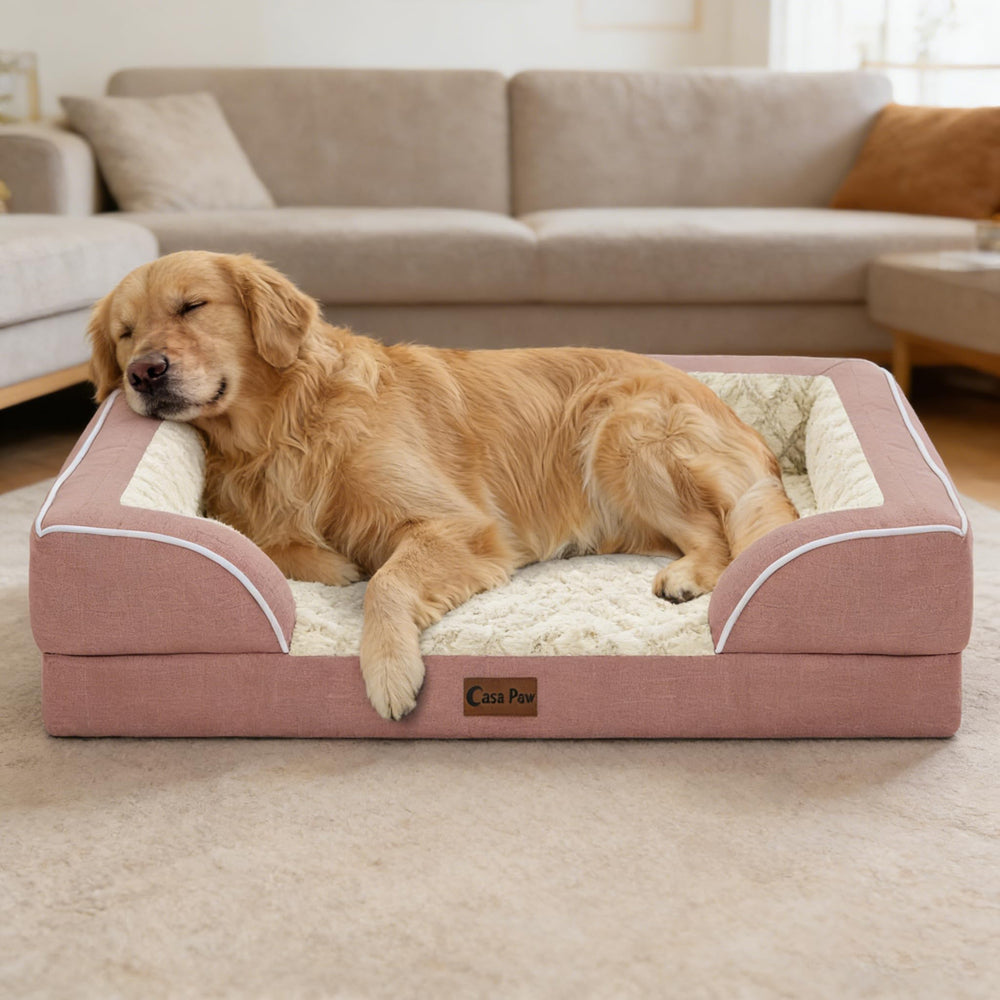 Casa Paw cama-xl-envio-caja-vacio, desembalaje fácil y rápido.