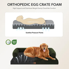 Casa Paw cubierta impermeable protege la espuma y facilita la limpieza.