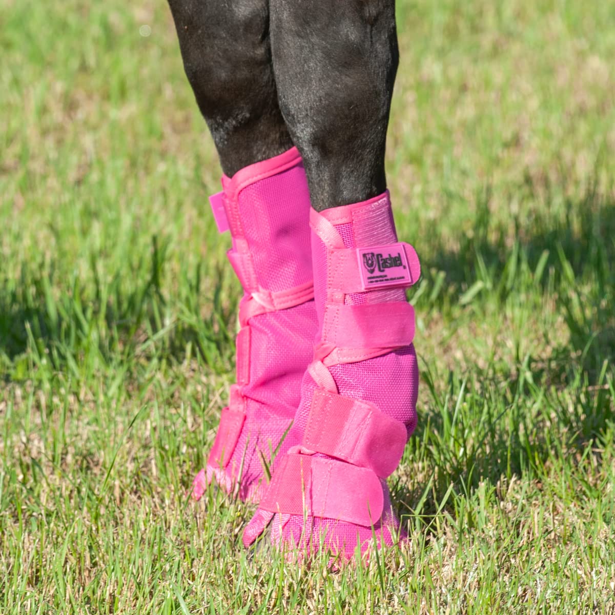 Cashel Crusader protección patas lateral, ajuste seguro y estable para caballos activos