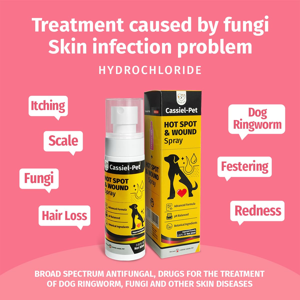 Cassiel pet spray patitas sanas: uso seguro en patas durante paseos