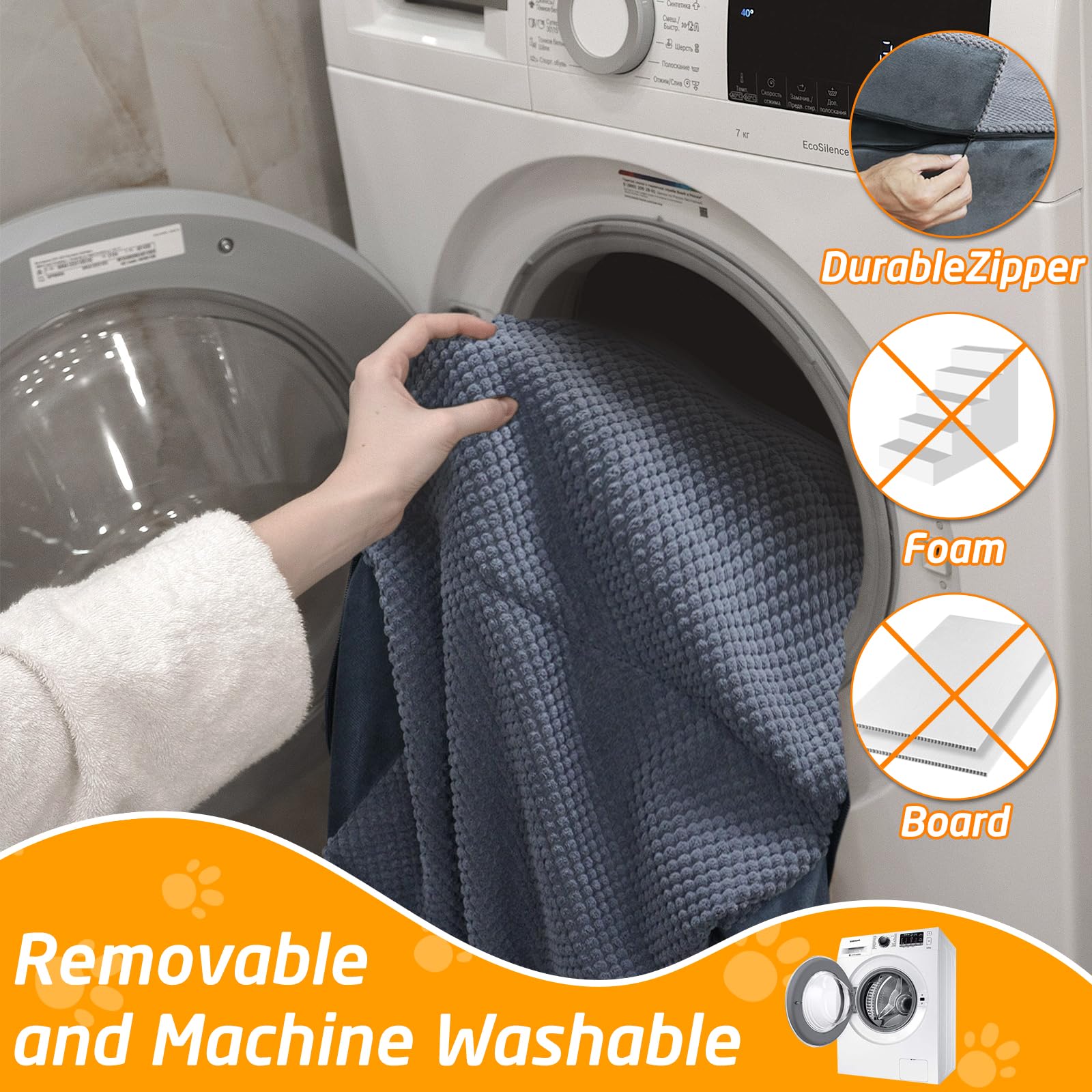 Casusv escalera plegable que se transforma en cama para perro para ahorro de espacio