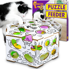 Cat Amazing HEX: caja rompecabezas interactiva para juego activo.